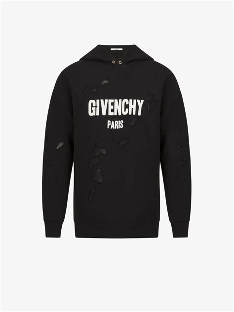 givenchy sweatshirt fake swaetshirt|givenchy destroyed sweatshirt.